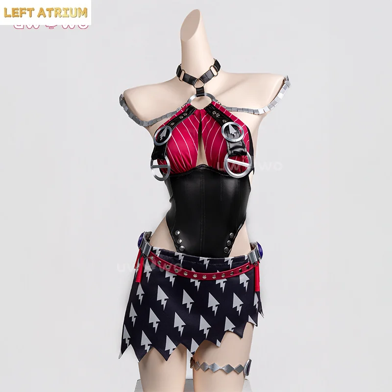 

UWOWO Jane Doe Cosplay Collab Series: Game Zenless Zone Zero/ZZZ Jane Doe Nocturne of Light Cosplay Costume Halloween Costume