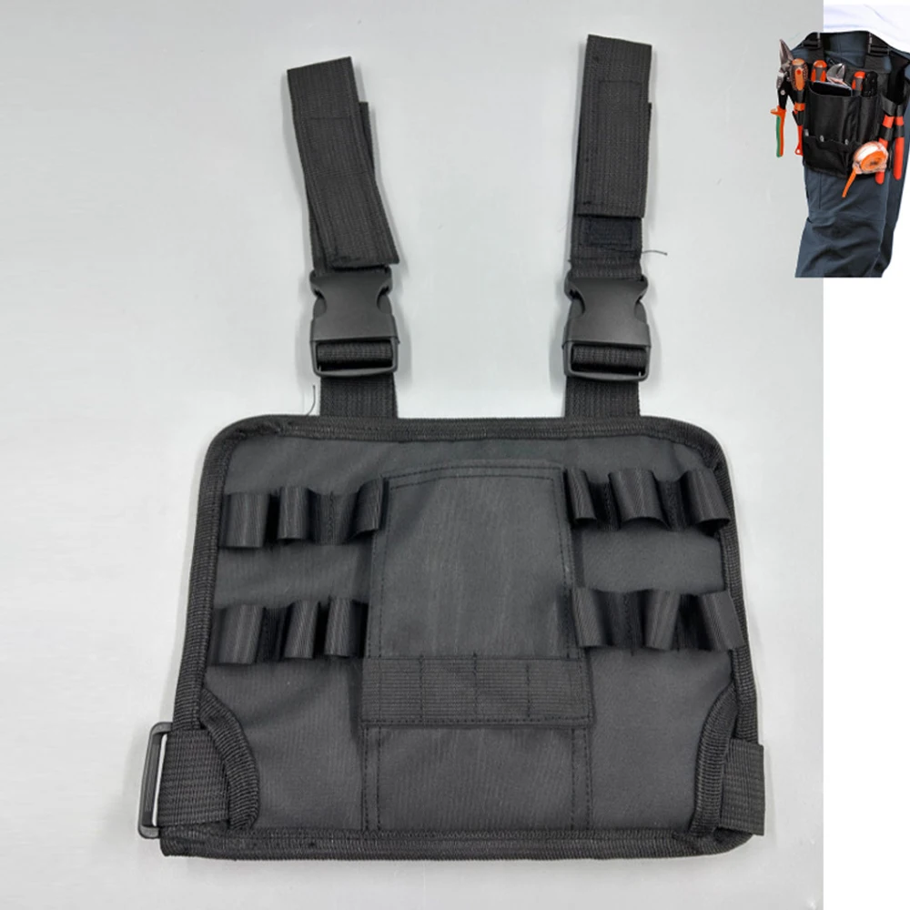 

Portable Tool Waist Bag Multifunctional Oxford Cloth Automotive Electrician Repair Tool Storage Adjustable Thigh Belt Tool Bag
