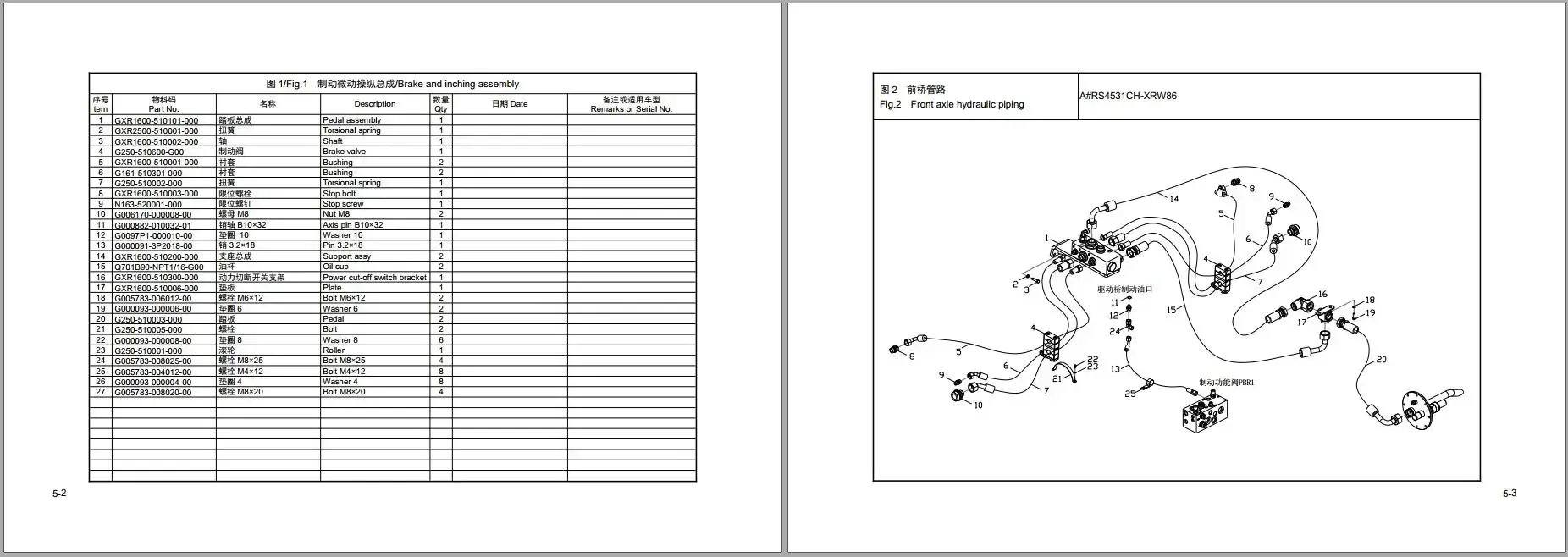 AutoDVD Hangcha Forklift 2024 Operator Service Manual and Parts Catalog Collection 12.6 GB