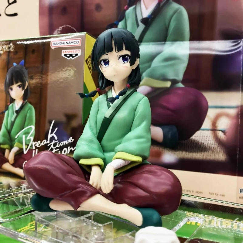 [Disponibile] Giocattolo anime autentico The Apothecary Diaries Tempo di riposo e mantello in piedi Maomao Figure Model Collection Regalo per ragazza