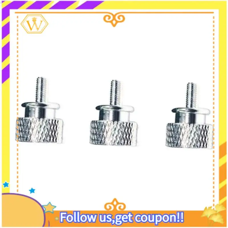 

Latest-20Pcs/Lot UNC6 -32 M3.5 Hand Screw For GPU Holder PSU Computer Case Side Panel Screws PC Assemble Watercooling Silver