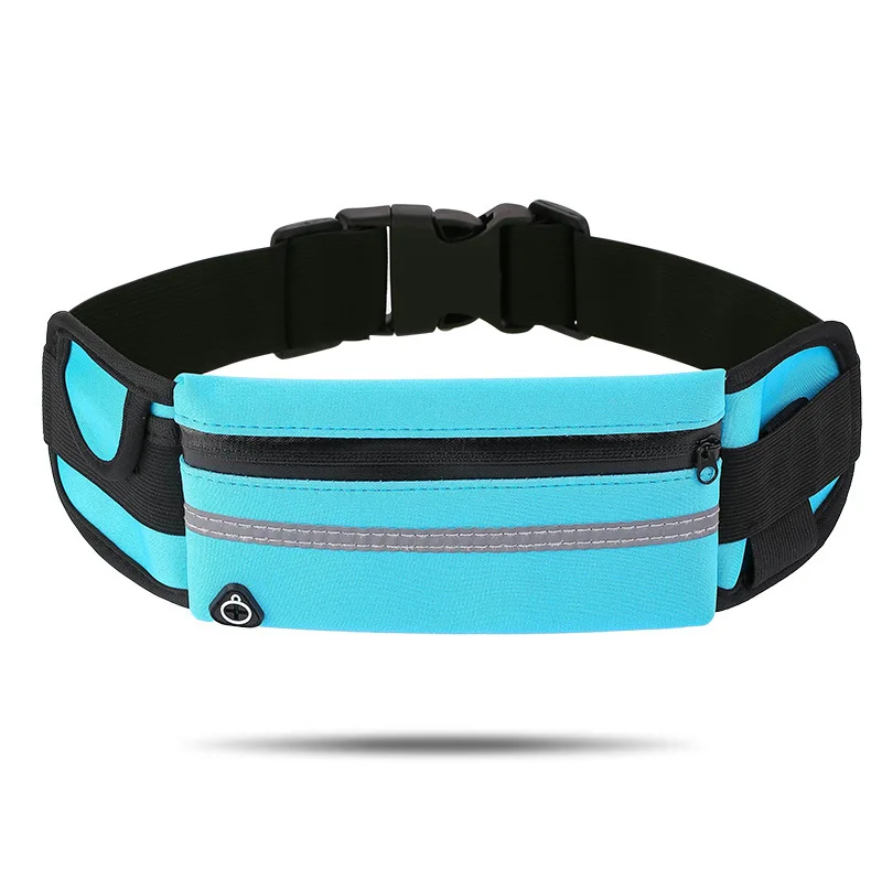

Running Waist Bag Waterproof Invisible Sports Fanny Pack Anti-Slip Waist Pouch with Water Bottle Holder for Men Women