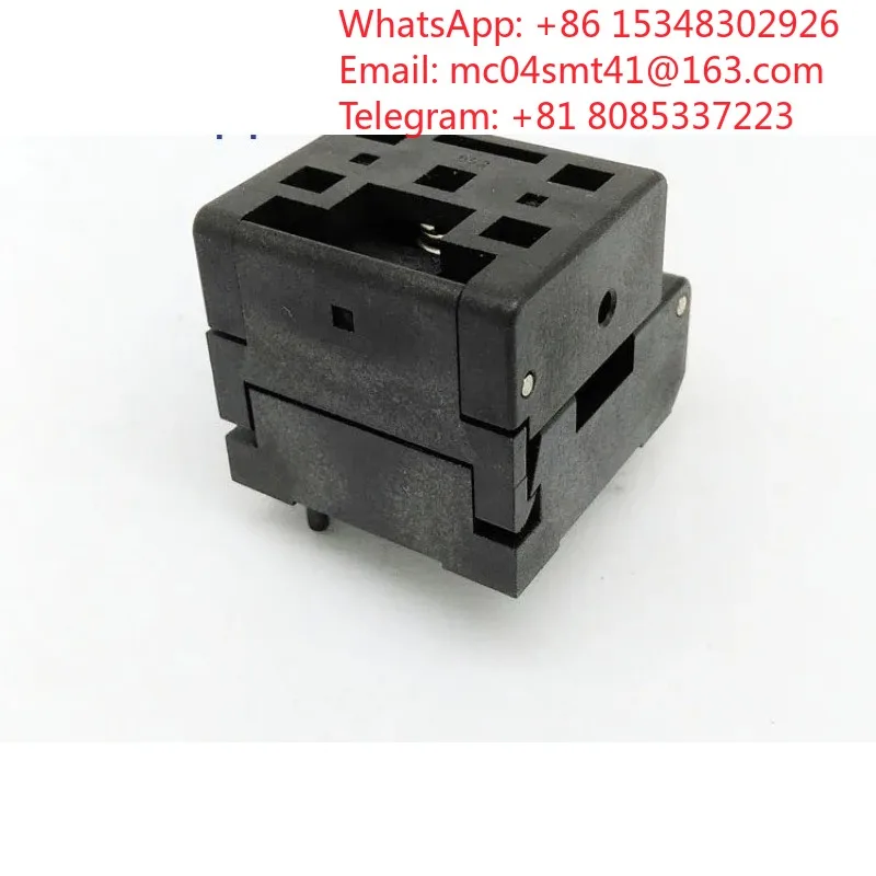 QFN32 Test Socket Burning Seat Flip Type Aging Seat IC Programming Socket Semiconductor Chip Test Equipment