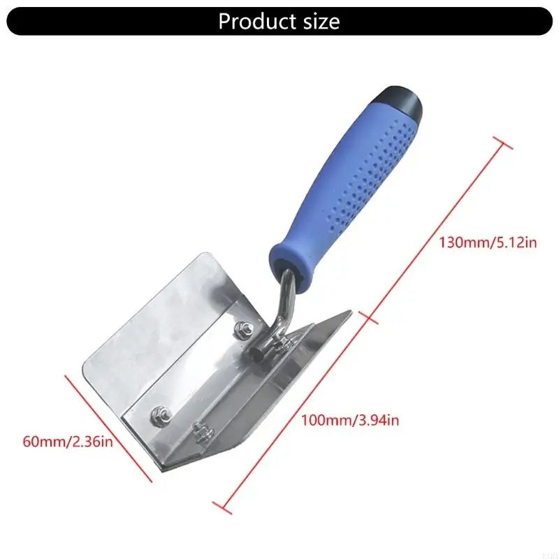 KXRA 고품질 스테인리스 스틸 코너 도구 정확한 벽 에지 마감 처리 DIY 애호가 및 전문가에게 이상적입니다.