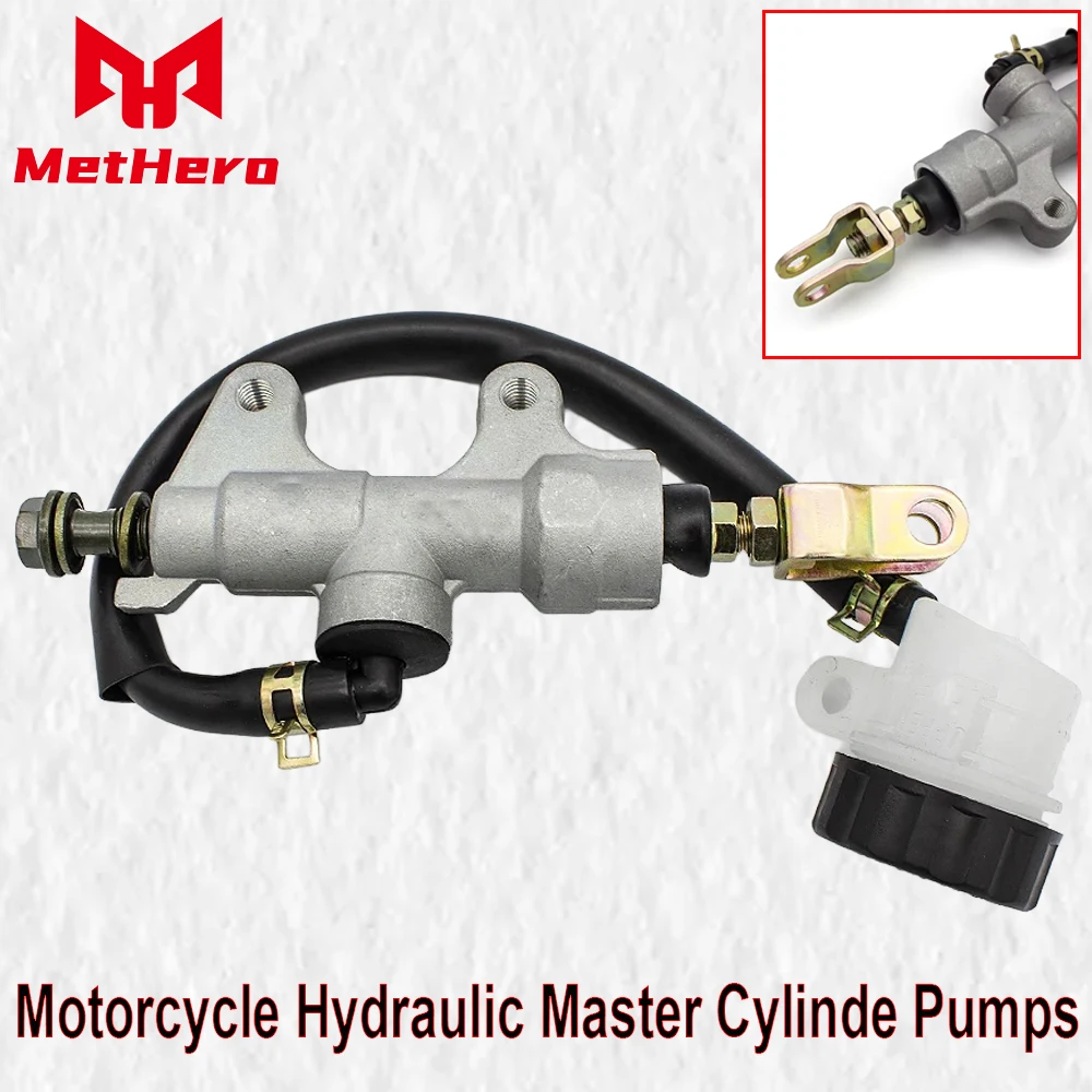 

For Kawasaki Ninja ZX6R ZX9R ZX636 650 ZX7R ZXR 400 250 750 ER6F ER6N Rear Brake Pump Motorcycle Hydraulic Master Cylinde Pumps