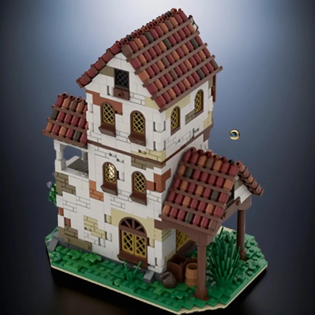 

1404pcs Moc Pirates Inn DIY 18th Century Tavern Complete Education Model Building Blocks Birthday Toys Gift for Professionals