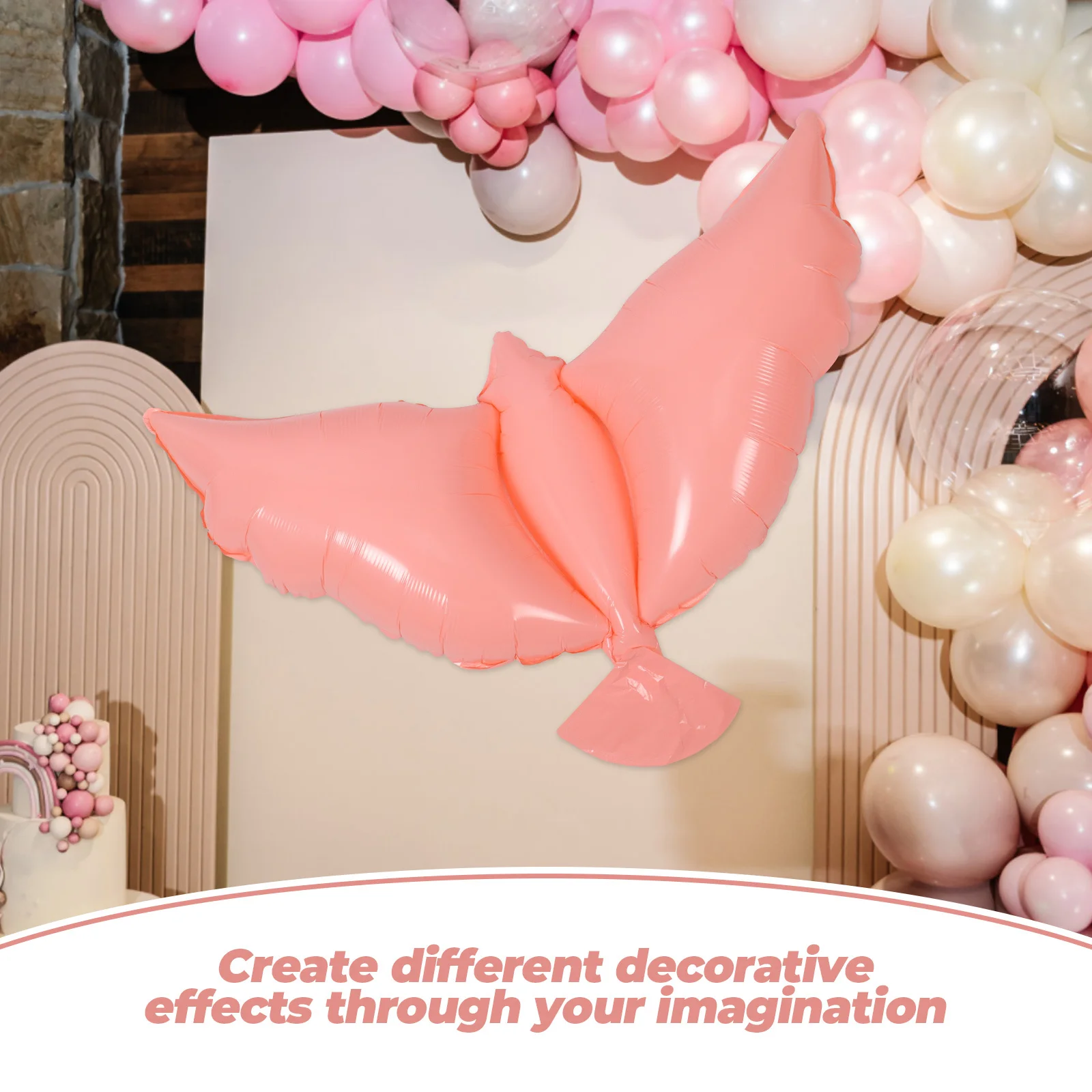

5pcs Pigeon Balloons Foil Dove Balloon For Birthday Party Wedding Festival Decoration Balloon Supplies Outdoor Event Decor