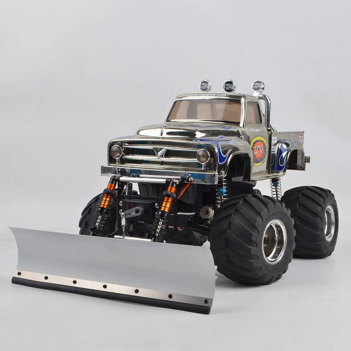 Aluminum Snow Plow Kit for Tamiya CW-01 Chassis Midnight Pumpkin  Monster Beetle