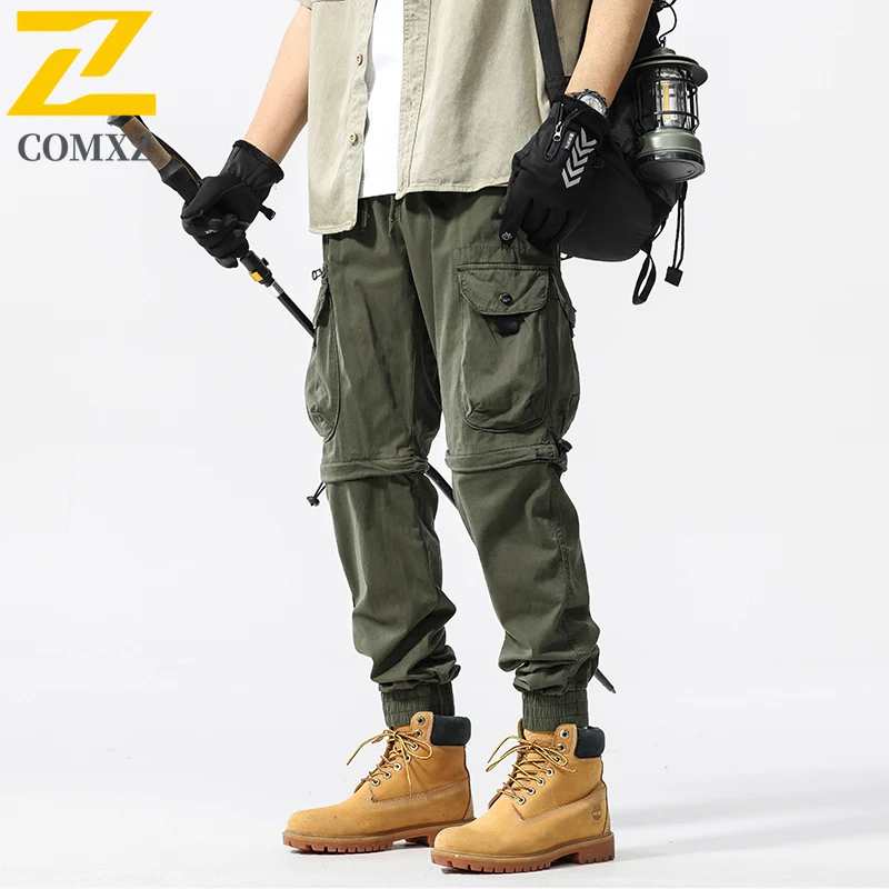 Moda moletom novo outono minimalista relaxado ajuste casual wear resistente calças de carga na moda retro clássicos calças versáteis