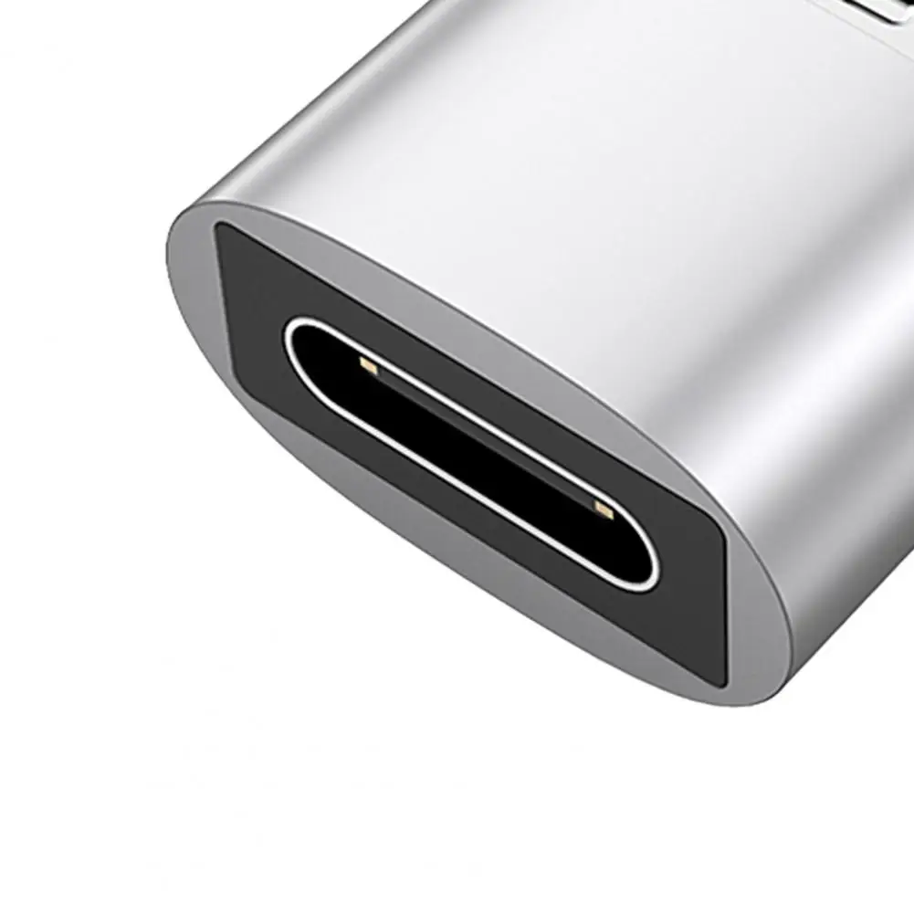 Typ-C OTG Adapter Stecker Schnelle Lade Aluminium Legierung USB zu Typ-C Konverter für Laptop PC Computer