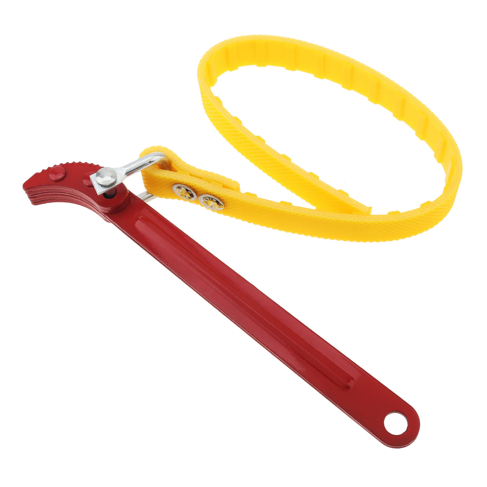 8 Inch Adjustable Oil Filter Puller Belt Wrench Steel Handle Fuel Filter Strap Opener Chain Spanner Automobile Car Repair Tool