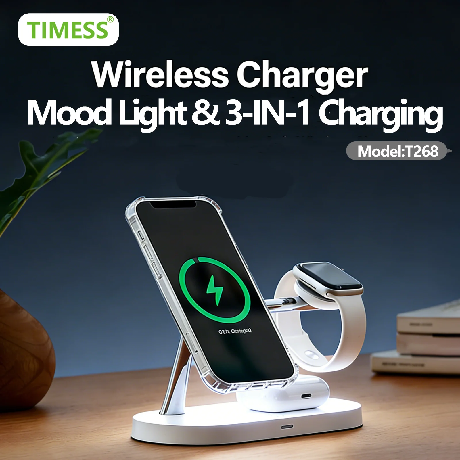 TIMESS-3 In 1 Wirel…