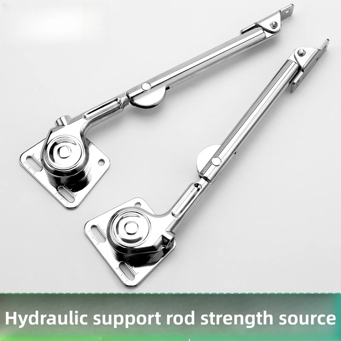 Soft Close Support Strut, Cabinet Door Lift Arm for Up & Down Flip Cabinet Door, 1 Pair