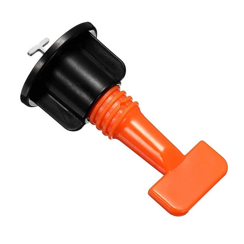 Fifty Piece Tile Installation Aid Leveler Flat Ceramic Floor Wall Construction Tool Reusable Leveling System Kit for Tile