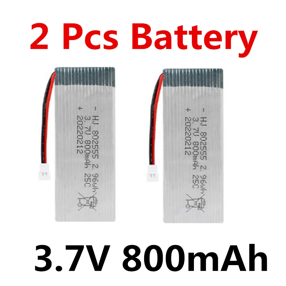 K110S RC Plane Battery 3.7V 800mAh  XK K110 RC Plane Spare Parts WLtoys V930 V977 Battery