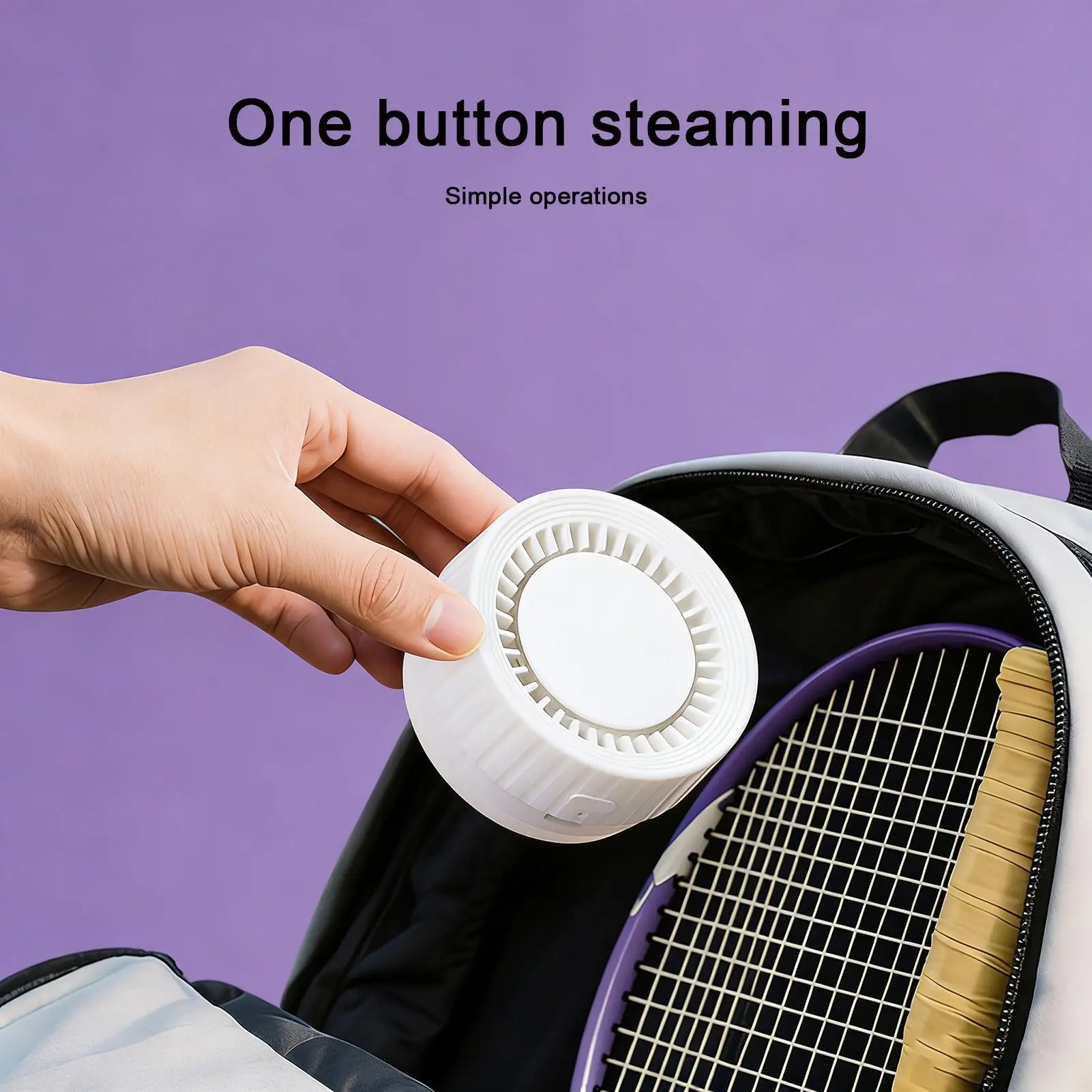 

Портативный увлажнитель для бадминтонных воланов с функцией распыления тумана, перезаряжаемый, для использования в помещении и на улице