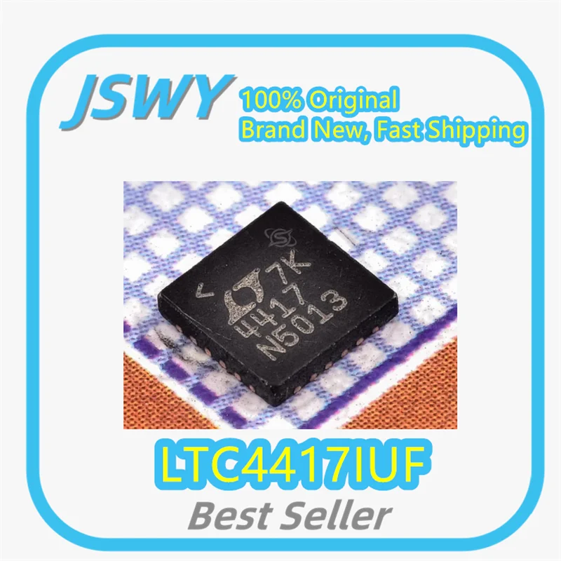 

(1/5 pieces) LTC4417IUF, silkscreened 4417 QFN-24, power management switch management IC chip, original and genuine.