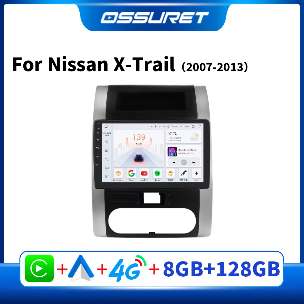 

Автомобильный радиоприемник Android для Nissan X-Trail 2 T31 XTrail T31 MX6 2007-2013 2015 Android автомобильный стерео CarPlay мультимедийный плеер 7862 GPS