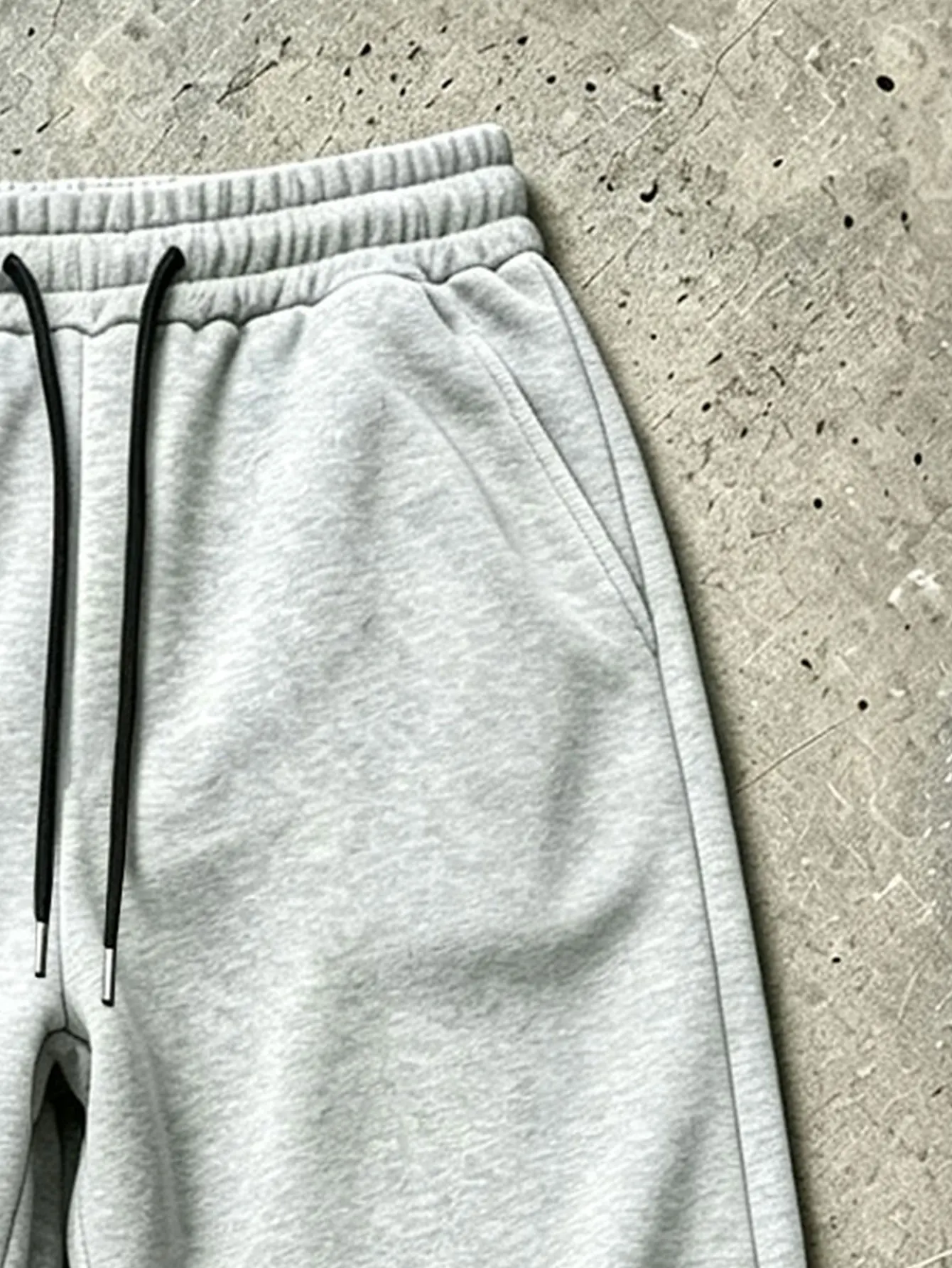 Herren-Jogginghose mit lockerem Schnitt, elastischem Bund, Kordelzug, lässigem Stil, Streetwear-Design, mit Taschen, bequeme Hose. – Detail 4