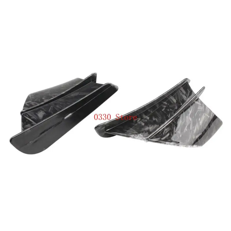 Universal Motorcycle Aerodynamic Spoiler Wing with Adhesive Motorcycle Decoration Sticker