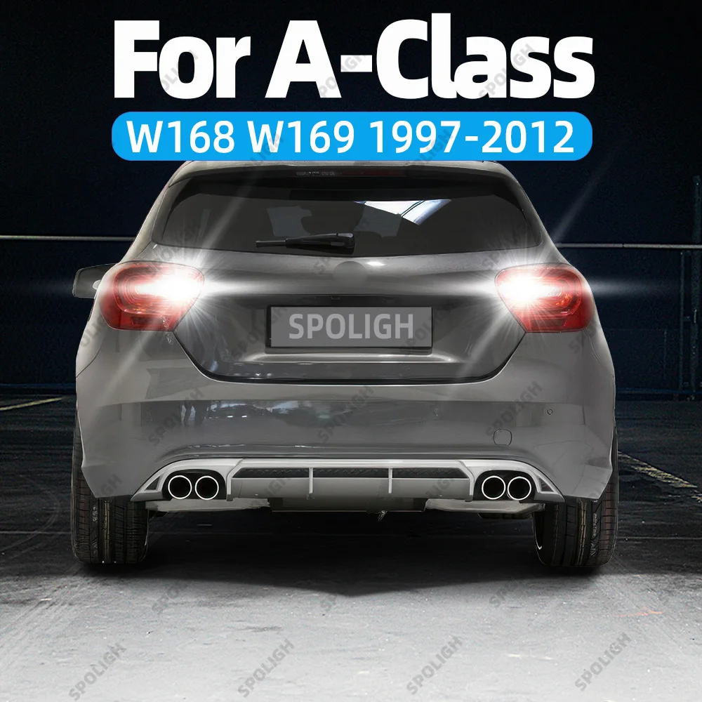 

For Mercedes A Class W168 W169 LED Reverse Lights Back Up Light Car Reversing Lamp Benz W168 W169 1997-2012 2011 2010 2009 2008