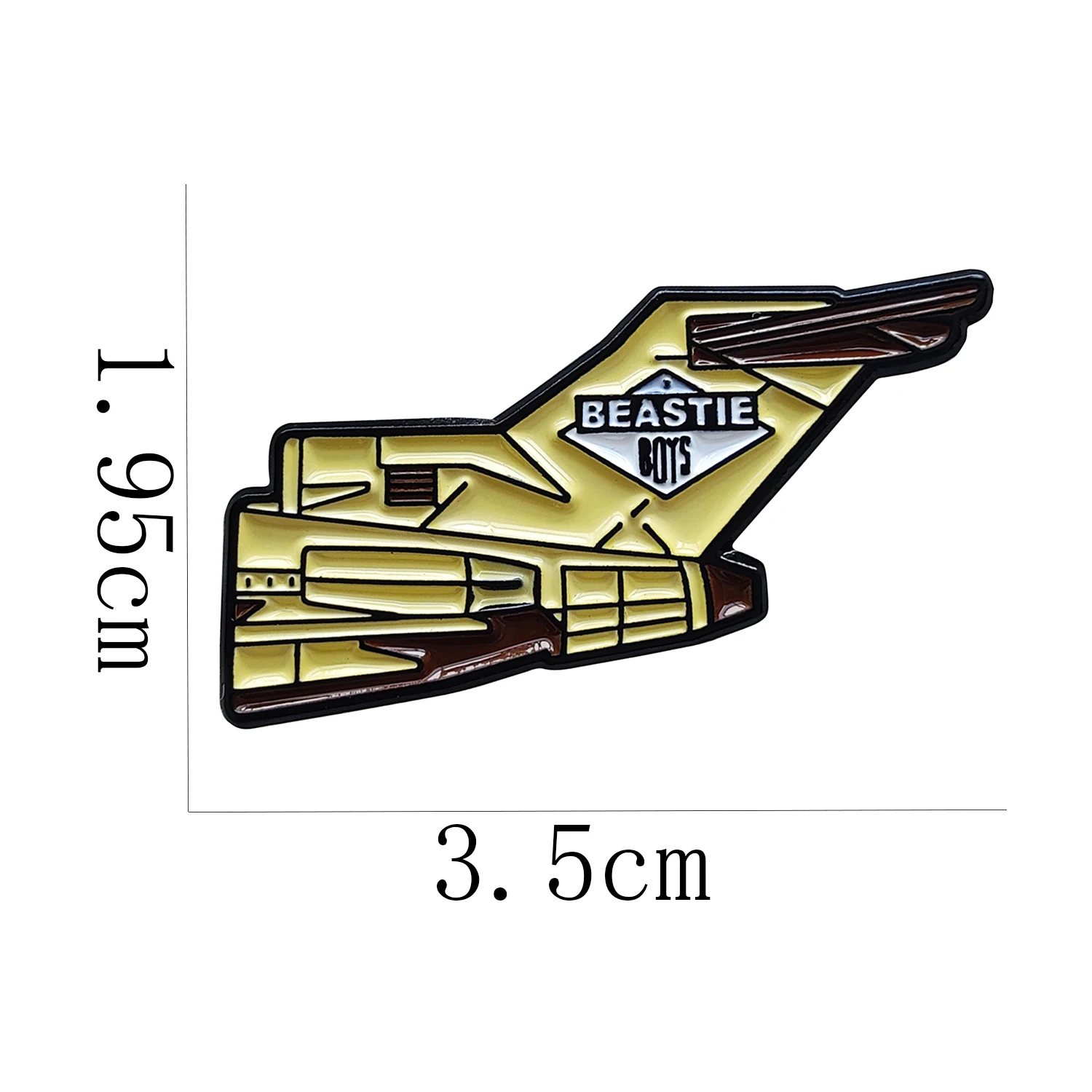 BEASTIE BOYS Licensed To Ill Enamel Pin Lapel Brooch Metal Badge Jewelry Accessary