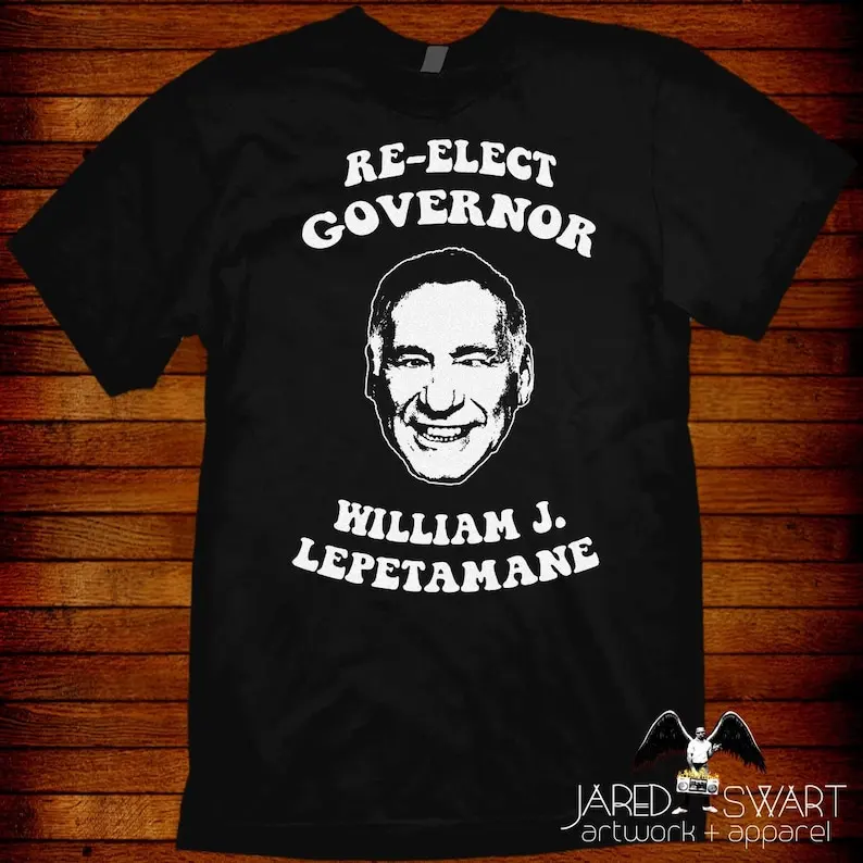 Blazing Saddles T-shirt Re-elect Gov Parody