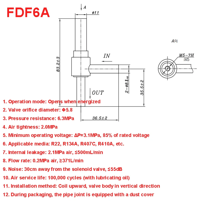 Elettrovalvola FDF Series Altre valvole — dettaglio 3