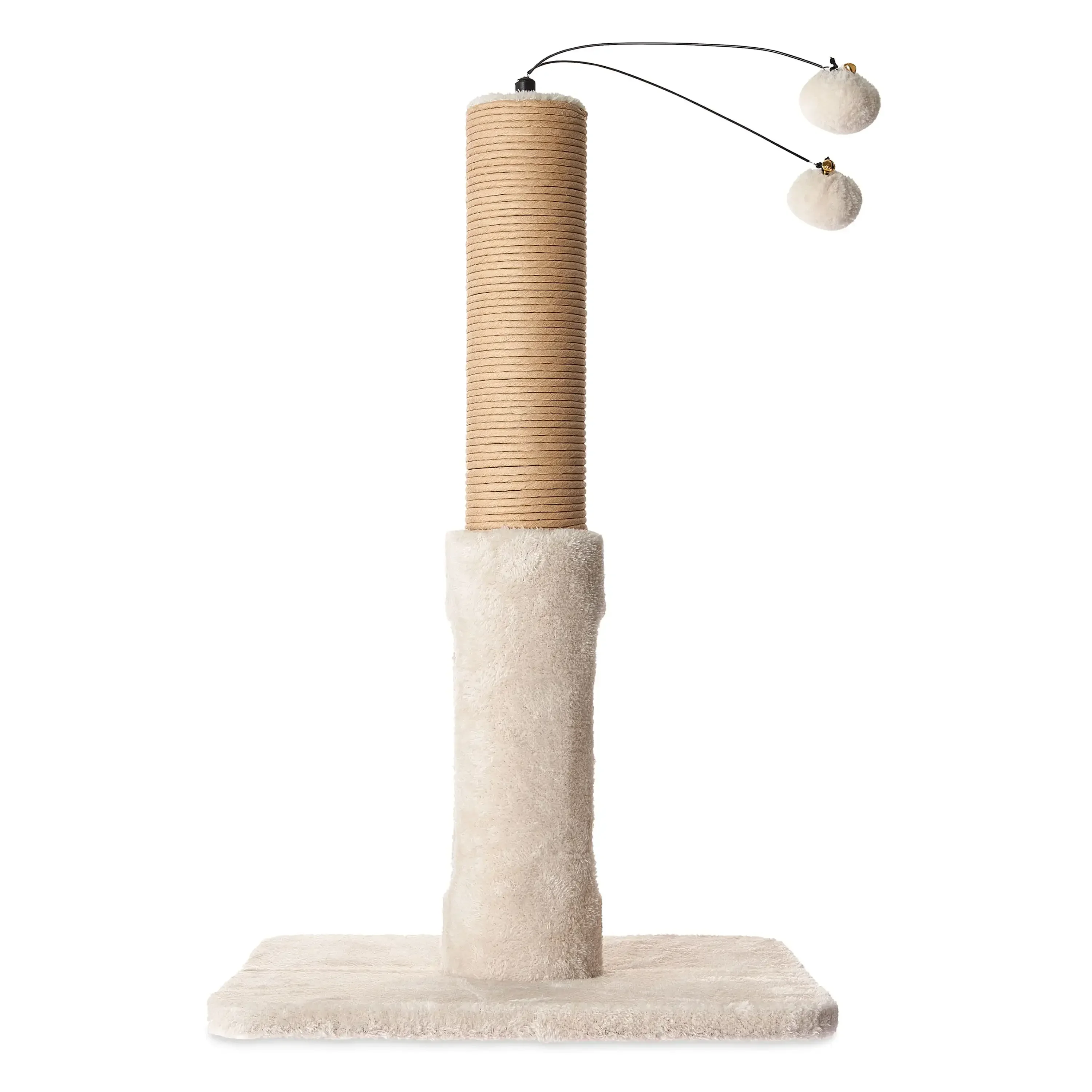 

Bestseller Life Premium Paper Rope Cat Scratching Post With Ball Toy, Pack Of 1