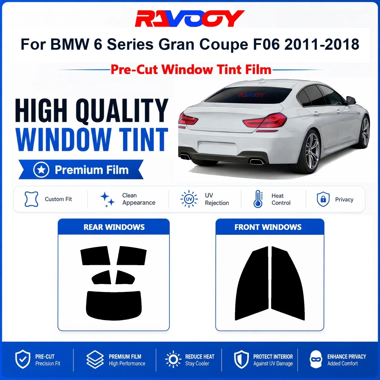 premium-pre-cut-window-tint-for-bmw-6-series-gran-coupe-f06-2011-2018-front-rear-windows-uv-heat-rejection-privacy-film