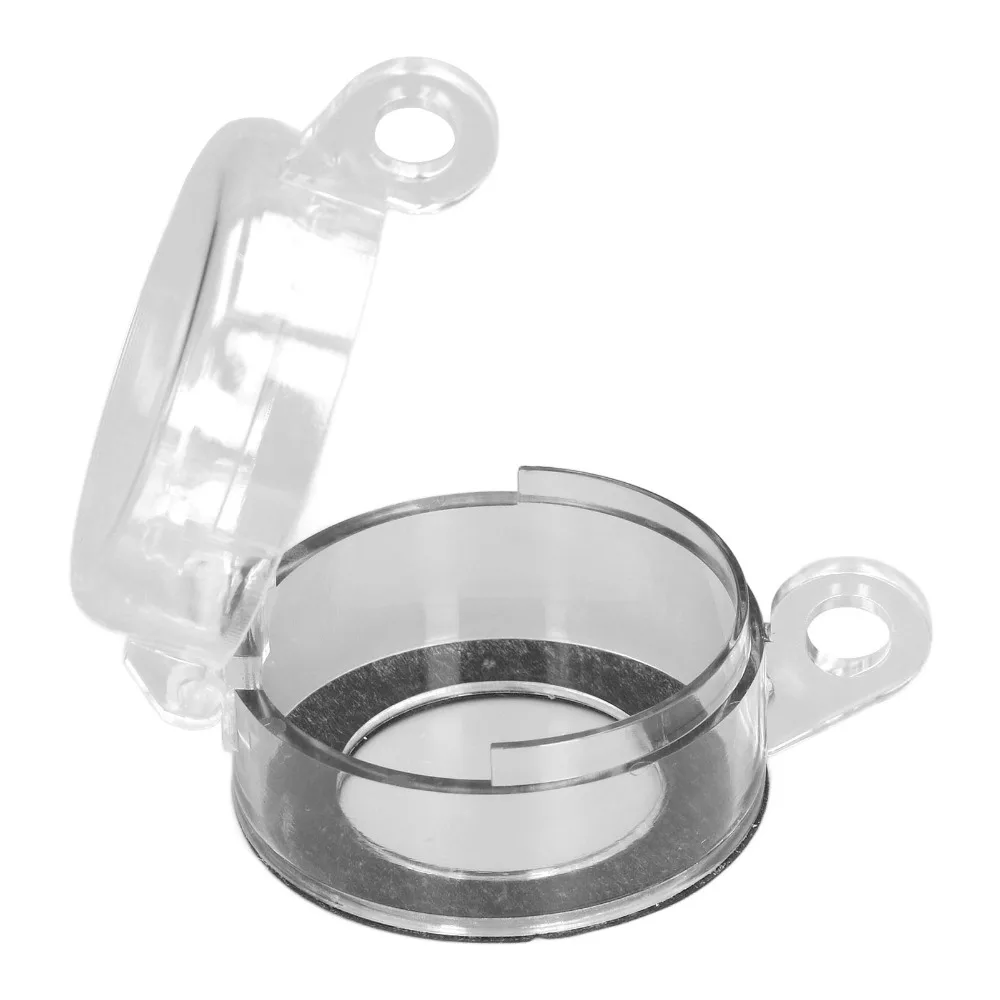 Transparent Dustproof Push Button Switch Protector 30mm Diameter Clear Plastic Emergency Stop Switch Cover BS-02 Model