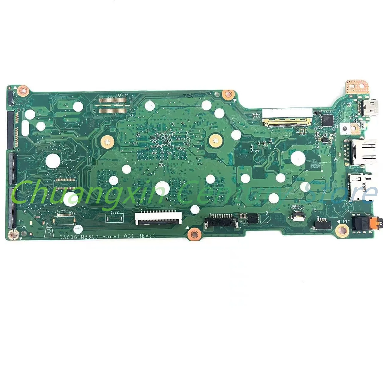 For HP Chromebook 14 G5 14-CA Laptop motherboard DA00G1MB6C0 with CPU N3350 RAM-4GB SSD 16G  100% Tested Fully Work