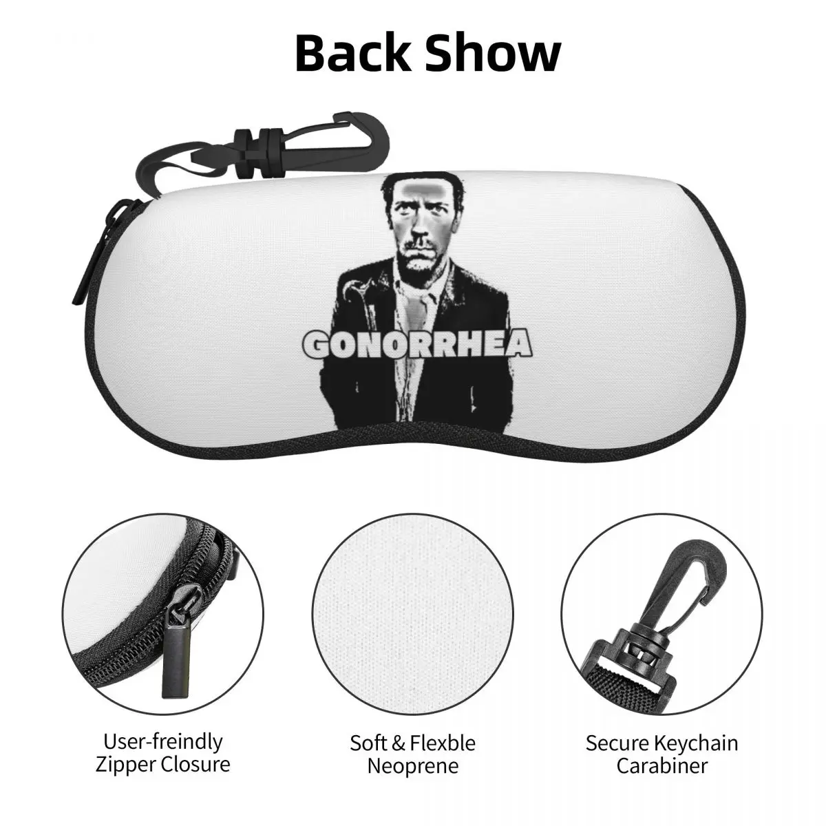 ハウス MD シェルメガネケース保護サングラスボックス女性男性ソフト眼鏡バッグポーチ