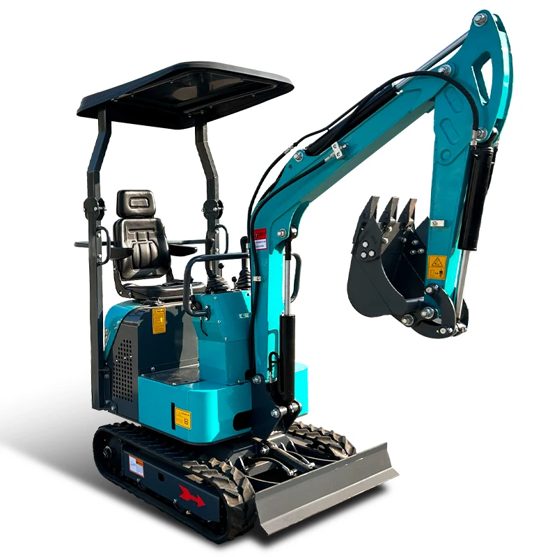 حفارة صغيرة مجنزرة ديزل جديدة مخصصة 1.5 طن للمنزل المزرعة متعددة الوظائف مع ملحقات ضمان لمدة سنة واحدة