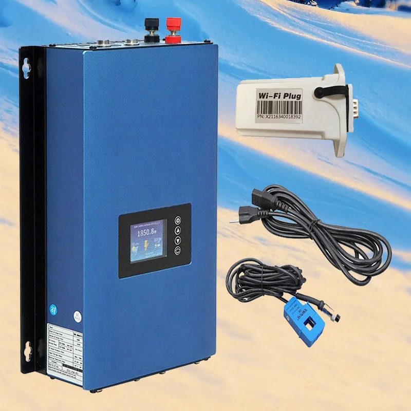 10KW Solar Wind Energy Grid Connected Inverter With Amplitude limiting Function MPPT Pure Sine Wave 45-90V, WIFI Optional Conn