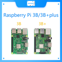 Original Element14 Raspberry Pi 3 Model B/B+ Plus，the Third Generation Pi A 1.4GHz 64-bit quad-core  Cortex-A53 CPU