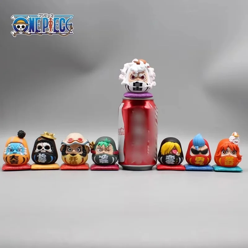 Uma peça gk china-chique dharma série nika luffy solon vinsmoke sanji nami franky personagem de desenho animado brinquedos modelo de ovo de desenho animado