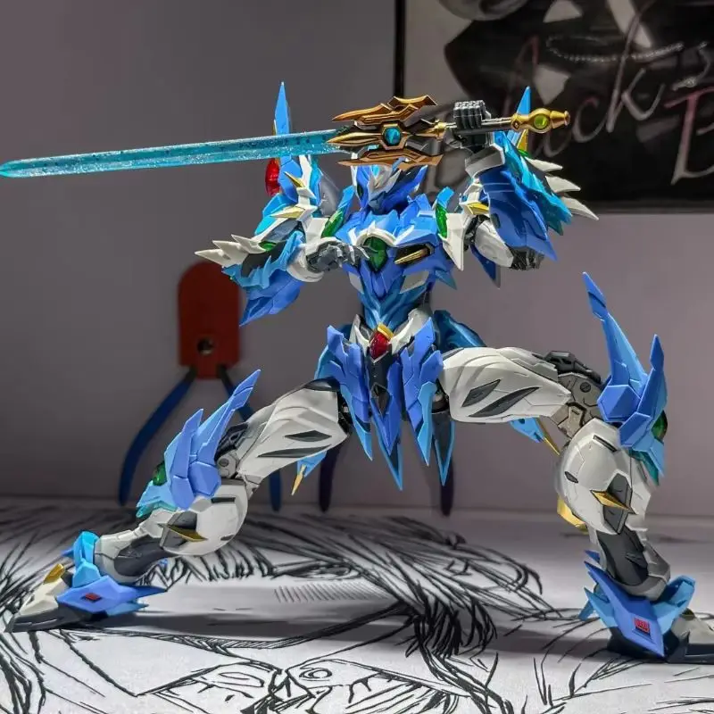 23 センチメートルモーター核 AoBing 組立モデルキットアクションフィギュアメカドラゴンフィギュア合金スケルトン高可動ロボットおもちゃギフト