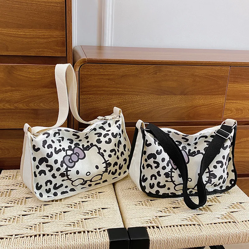 

Hello Kitty Storage Bag Cartoon Fashion Printed Single Shoulder Large Capacity Portable Women Products Cute Girl Gift Wholesale