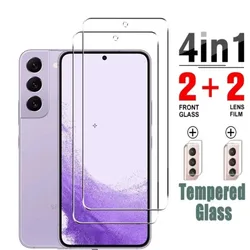 Tempered Glass for Samsung Galaxy S23 S22 S21 Plus S20 FE A54 A34 A14 A52 A32 A13 A73 A53 A52S A72 A24 5G S10E Screen Protectors