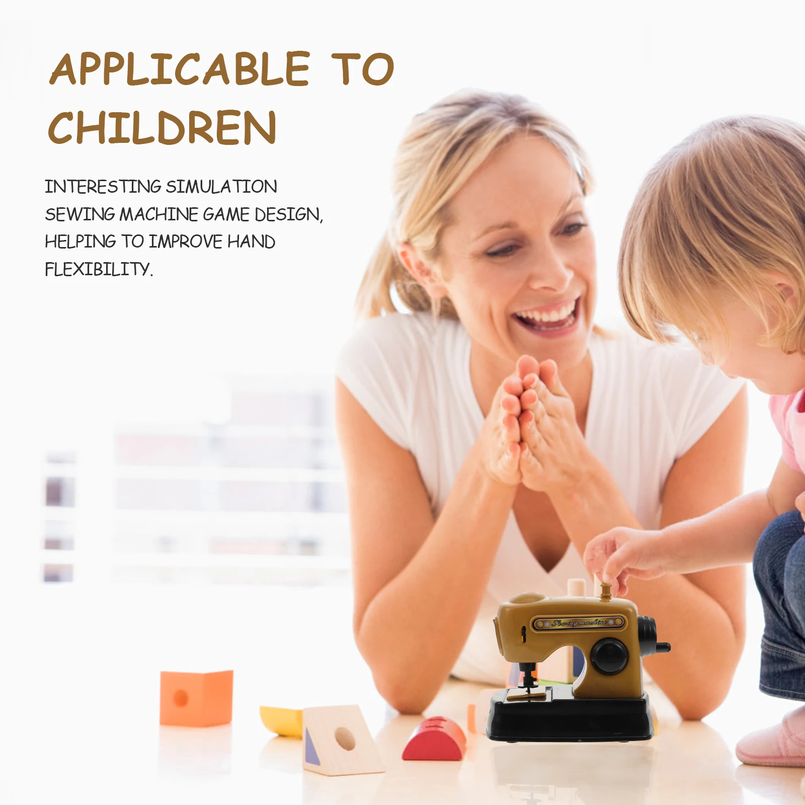 

Creative Toy Sewing Machines for Kids Mini Set Toys Plastic Kids' Kits Miniature