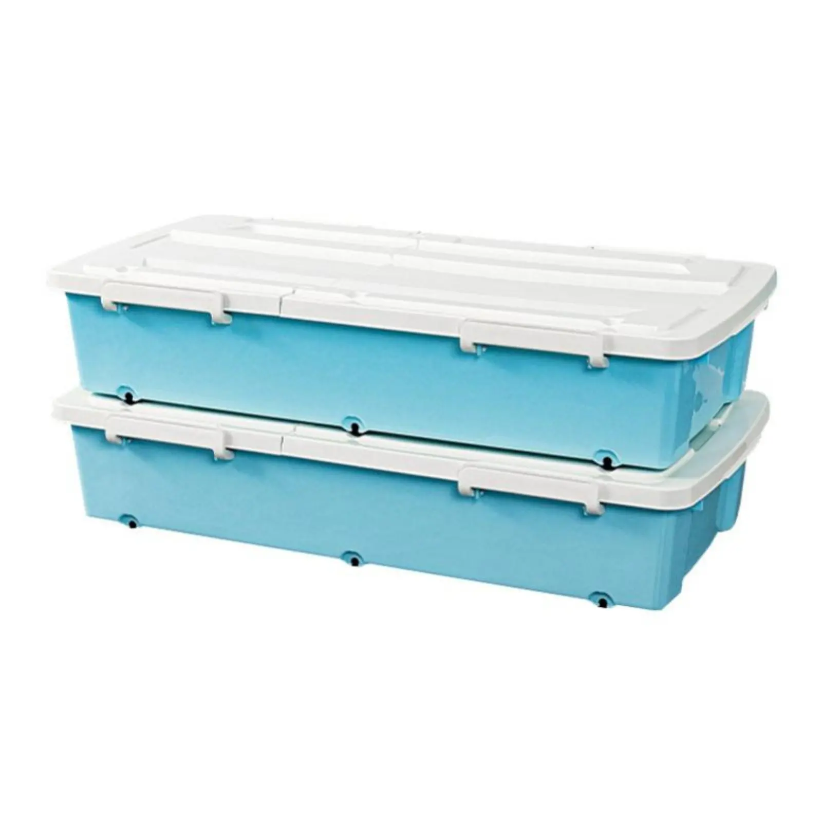 

Wheeled Under-Bed Box Lowlow-height Design Wheeled Underbed Box with casters protected for Renters