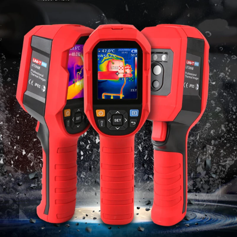 Kamera Pencitraan Termal UNI-T UTi260B UTi720B Resolusi IR 256x192 550 ℃   Alat Analisis Industri untuk Aplikasi Perekam Video WiFi Jarak Jauh di PC