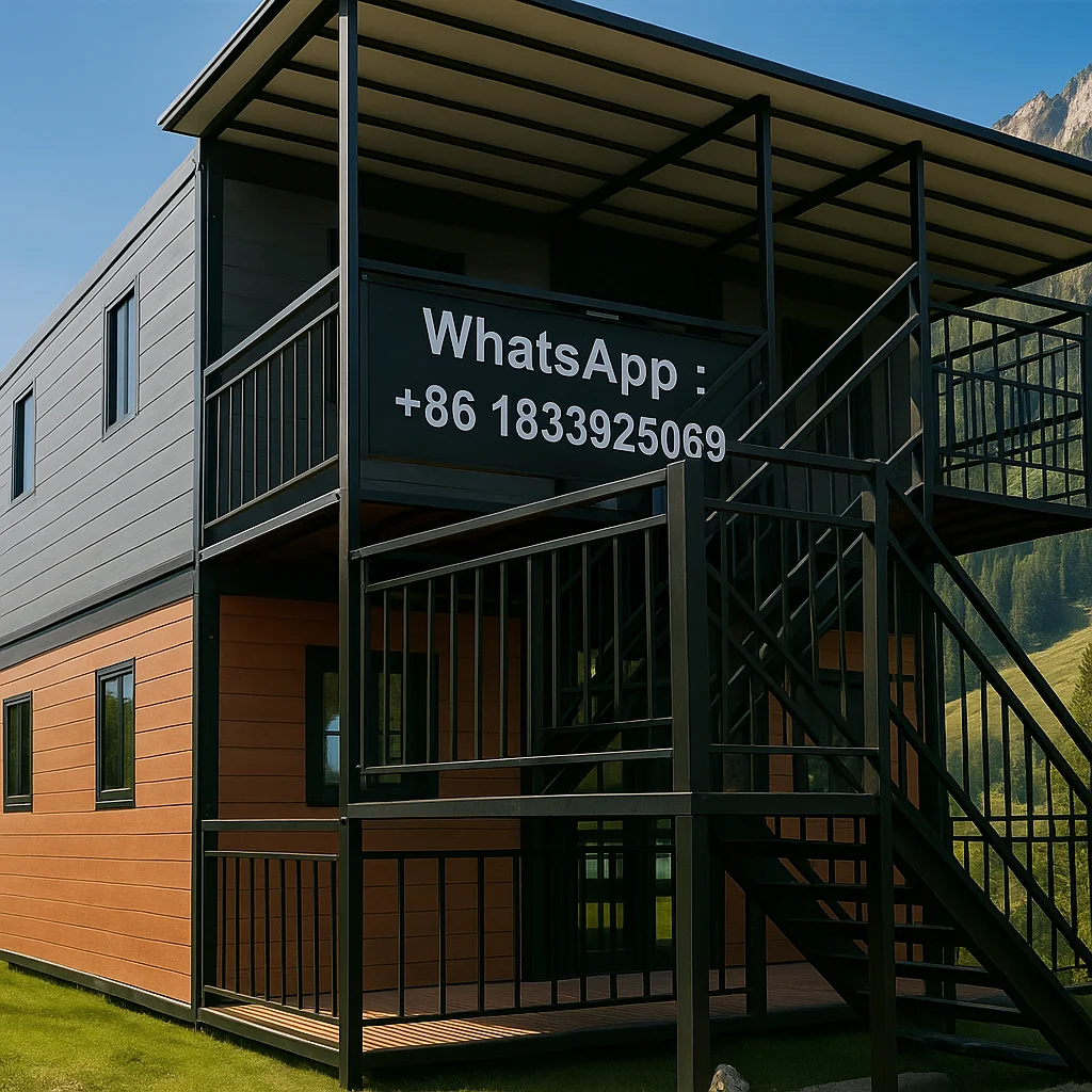 Pre-made Portable Building 20ft 40ft Expandable Homes Prefab  Expandable Container House Home OfficeSolar Powered Small Houses