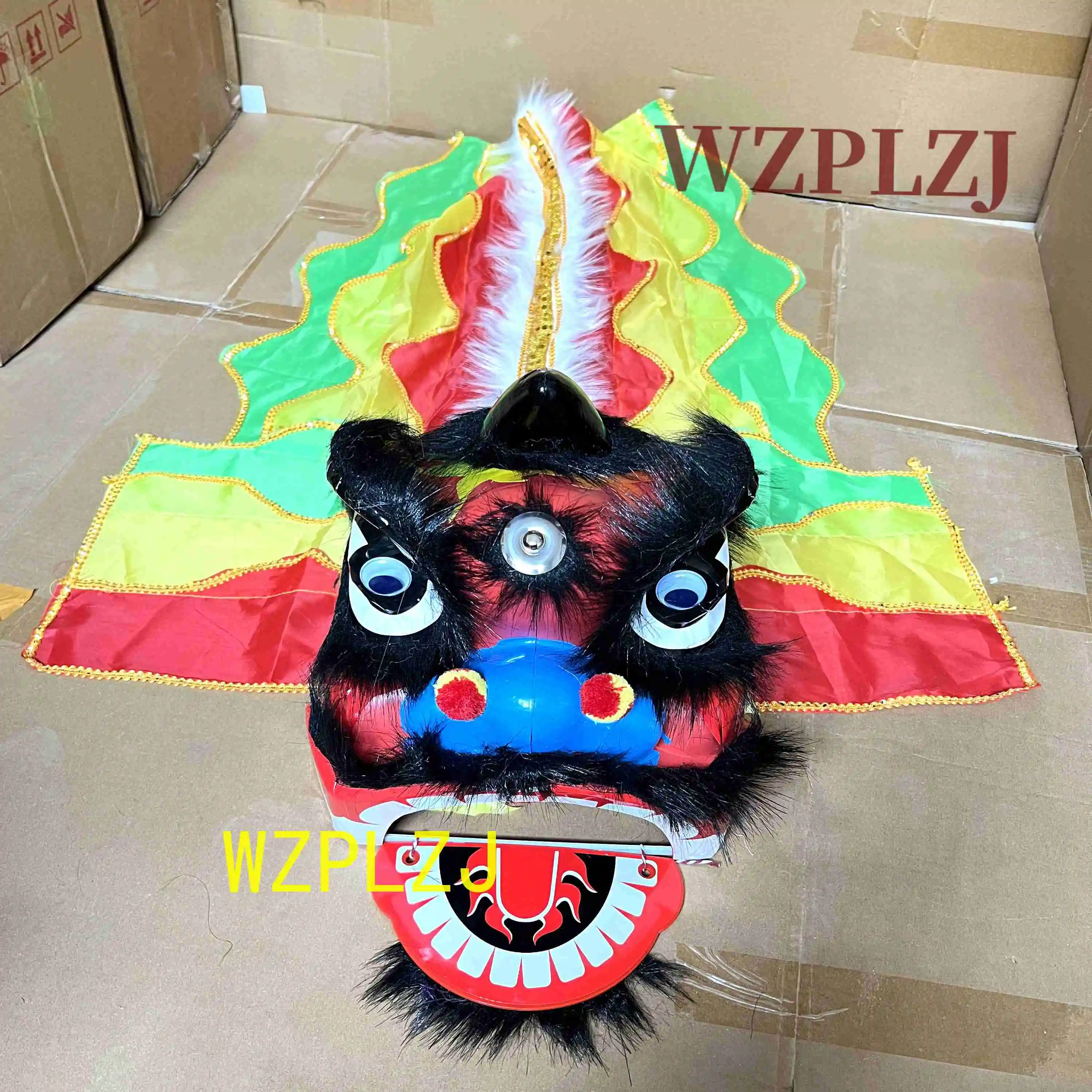 يوم عيد الميلاد 3-5 سن طفل 12 بوصة الأسد ملابس رقص طفل صبي فتاة الطفل حفلة أداء الرياضة كرنفال المرحلة الصين #6