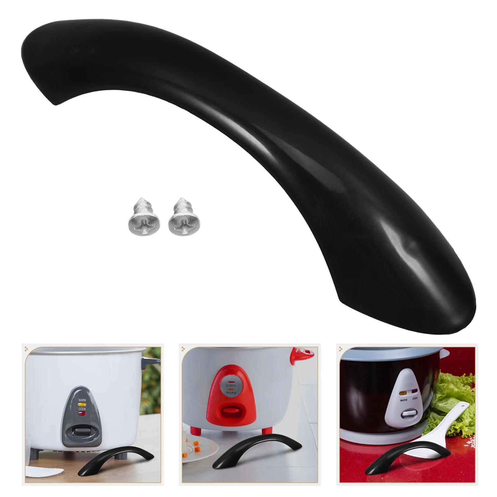 

Double Hole Lid Handle Lids Replacement Parts Pan Cover PP Handles for Pots Detachable