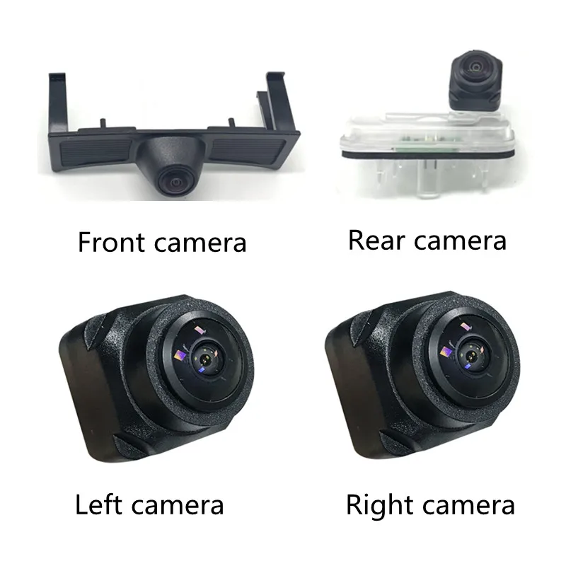 

2D 3D Surround View Car Camera 360 Degree Fisheye Camera System For Prado Land Cruiser