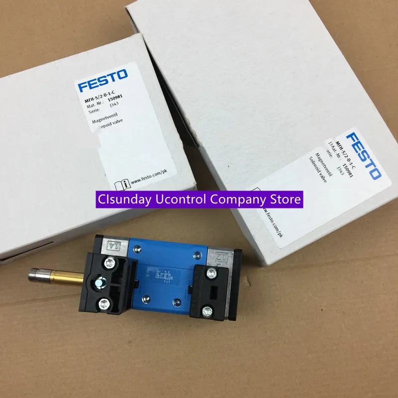 

New Original FESTO solenoid valve 150980 JMFH-5/2-D-1-C 151852 JMFH-5/2-D-2-C 151871 JMFH-5/2-D-3-C