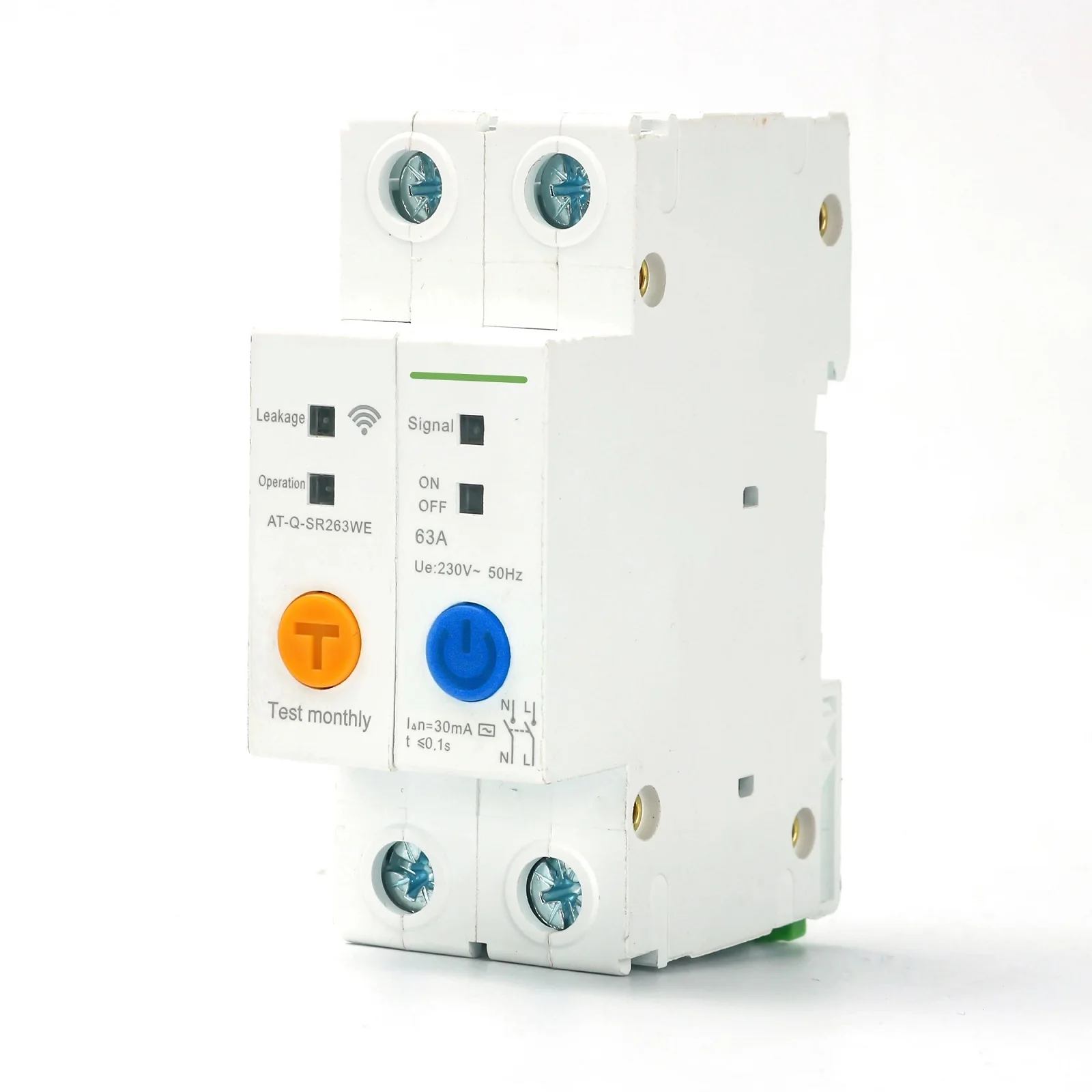 

Выключатель WIFI Автоматический выключатель Регулируемый IEC 60898 IEC 60947 Самоповоротный 16A 25A 32A 40A 50 Гц Защита от утечки