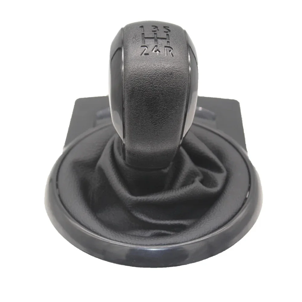 5 Speed Gear Shift Knob With Dust Cover For C2 C3 For C4 MK1 2004-2008 BLack Shift Knob Replacement Car Interior Parts